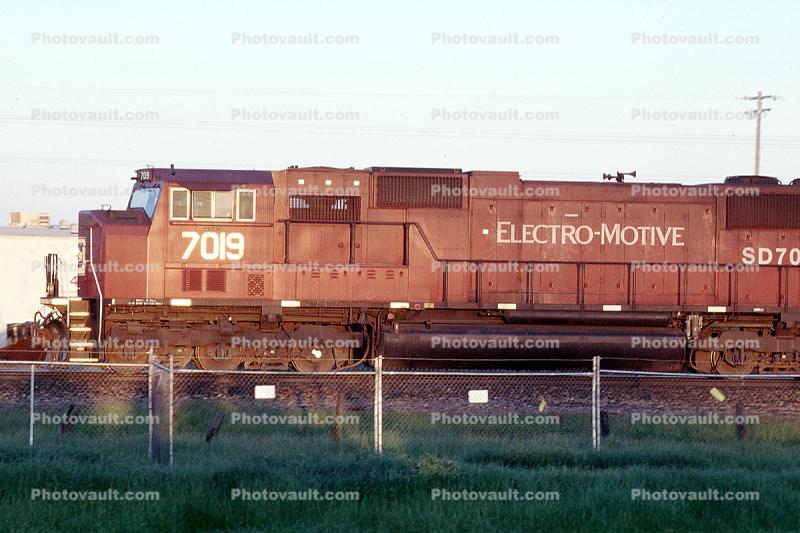 Electro-Motive 7019, SD70M, Diesel-Electric Locomotive