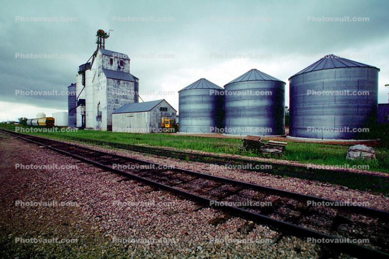 Grain Silos, co-op, Wall South Dakota