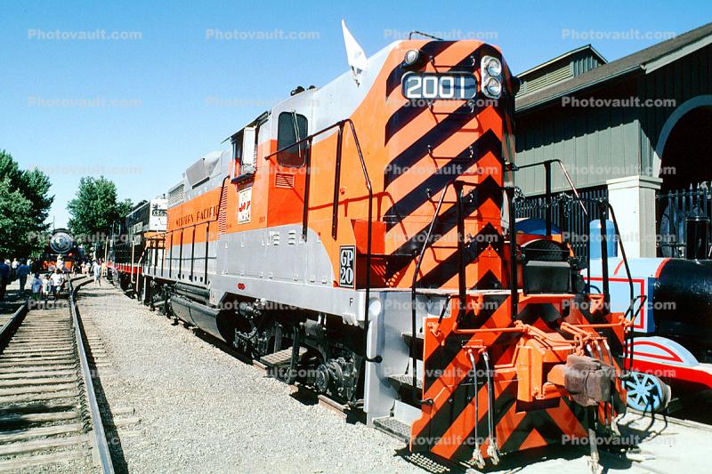 WP 2001, EMD GP20, Western Pacific Railroad No. 2001
