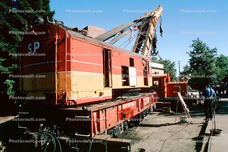 Southern Pacific Wrecking Crane, SPMW 7070