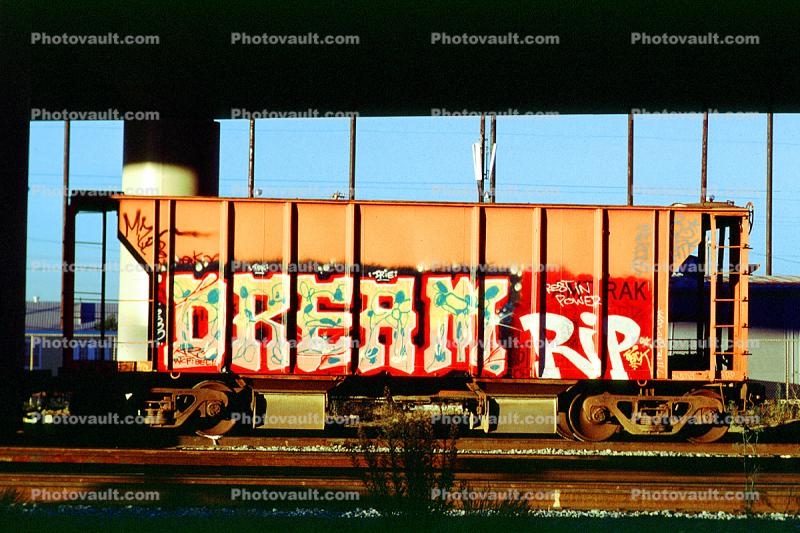 Dream, Hopper, under the I-280, San Francisco, California