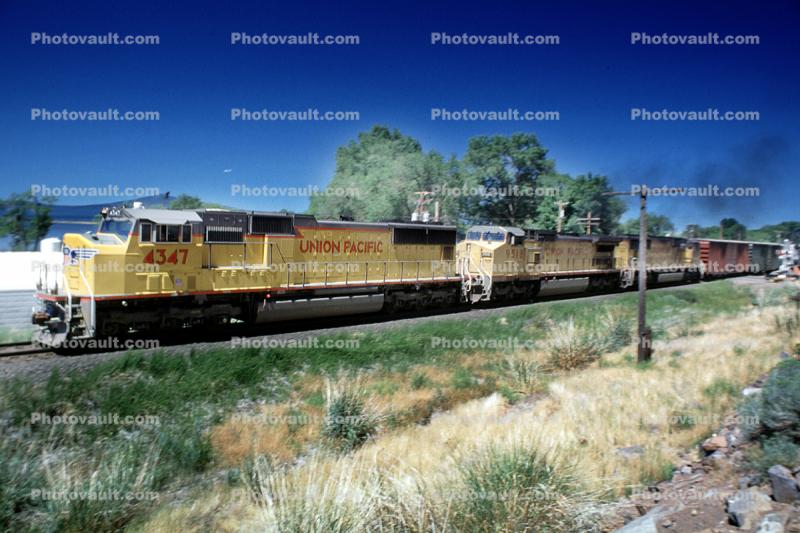 UP 4347, EMD SD70M, Union Pacific, Diesel Electric Locomotive, Klamath Lake