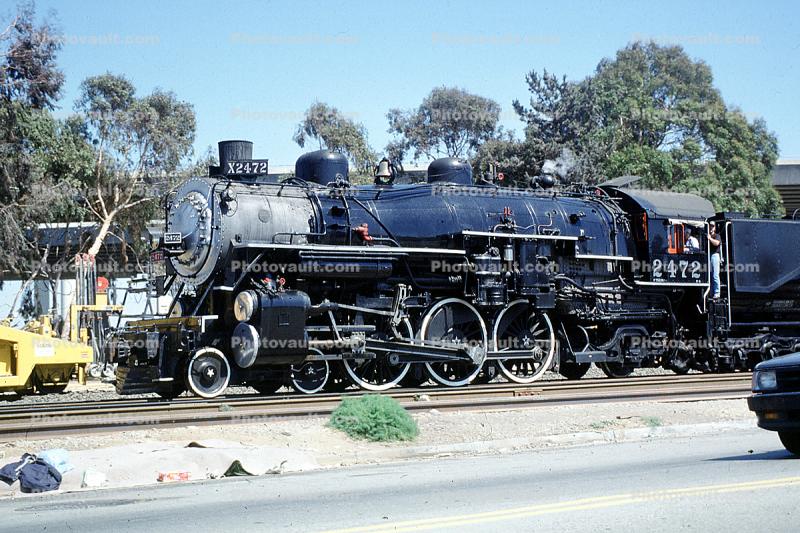 X2472, Southern Pacific Railroad, 4-6-2, SP 2472 Steam Locomotive, Pacific 231