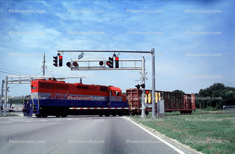AGR 4028, EMD GP40, Rail America, Alabama and Gulf Coast