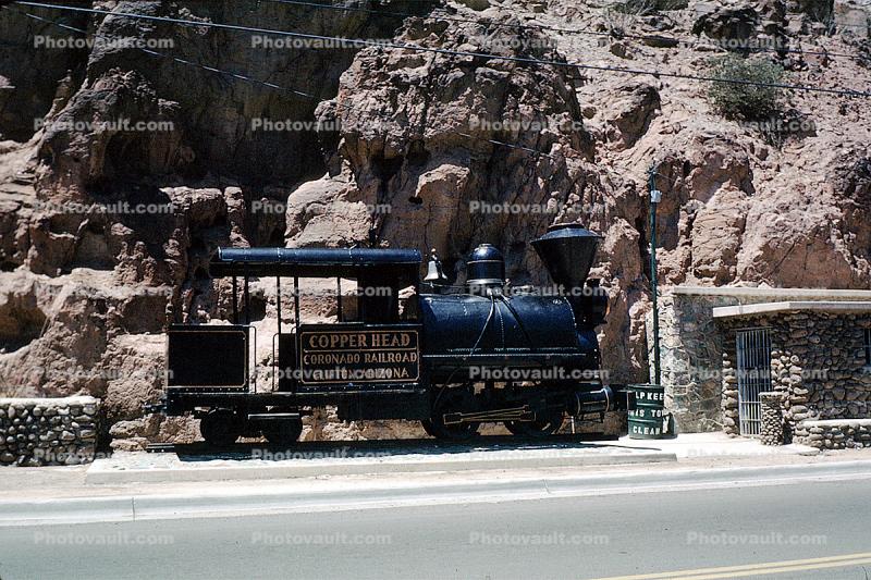 Copper Head, 0-4-0, Coronado Railroad, Narrow Gauge Clifton, Arizona