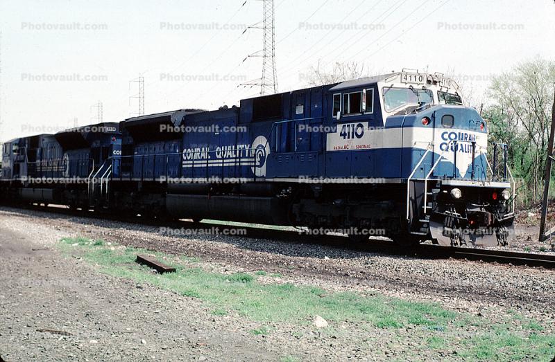 CR 4110, EMD SD80MAC, Conrail, Diesel electric locomotive