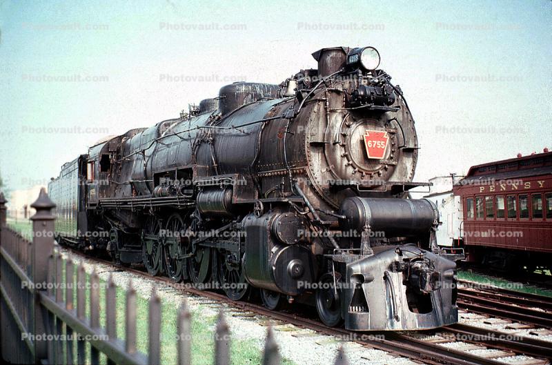 PRR 6755, Altoona 4-8-2, Juniata 4-8-2 PRR class M1b fr, Pennsylvania Railroad