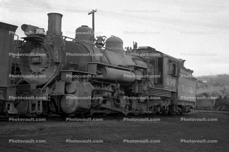 RG 490, Denver & Rio Grande Western 2-8-2 "Mikado" Type Locomotives, Rio Grande Line, D&RGW, 1950s