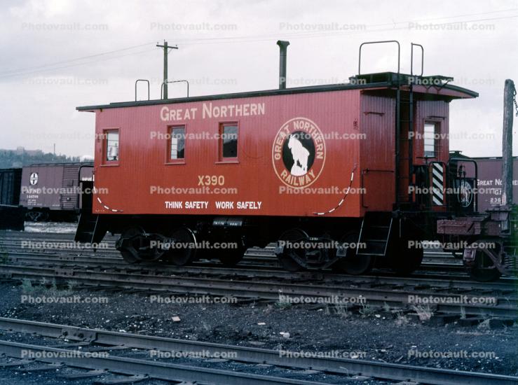 Great Northern Railway, Caboose, X390