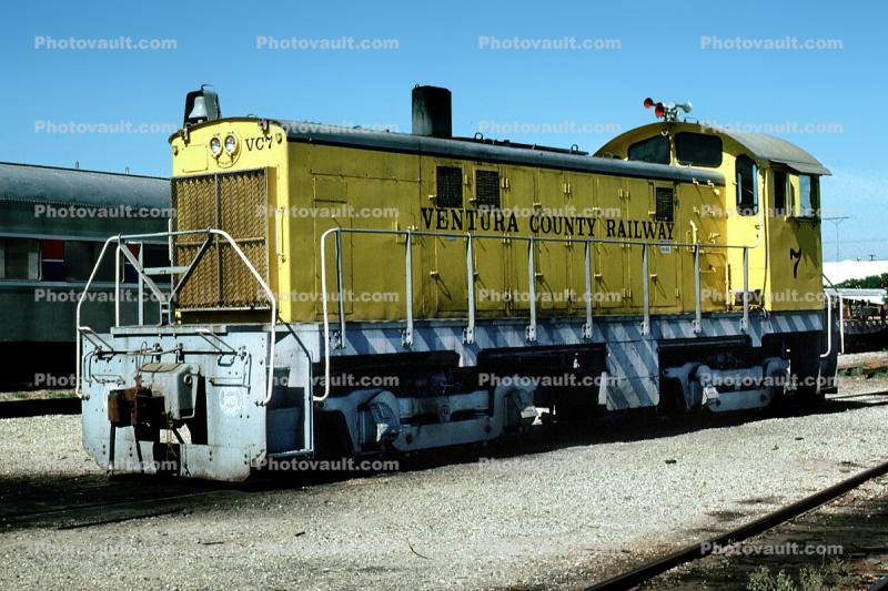 Ventura County Railway, Switcher, VC7, Alco S-6, "Vickie Vance"