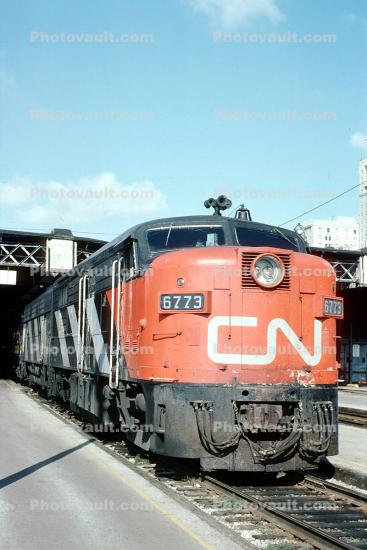 CN 6773, FPA4, Canadian National Railways, ALCO