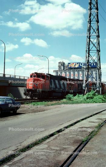 CN 9496, Canadian National Railways, 1977