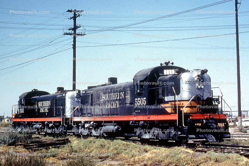 Southern Pacific, 5505, ALCo RSD5, 5501, 1950s
