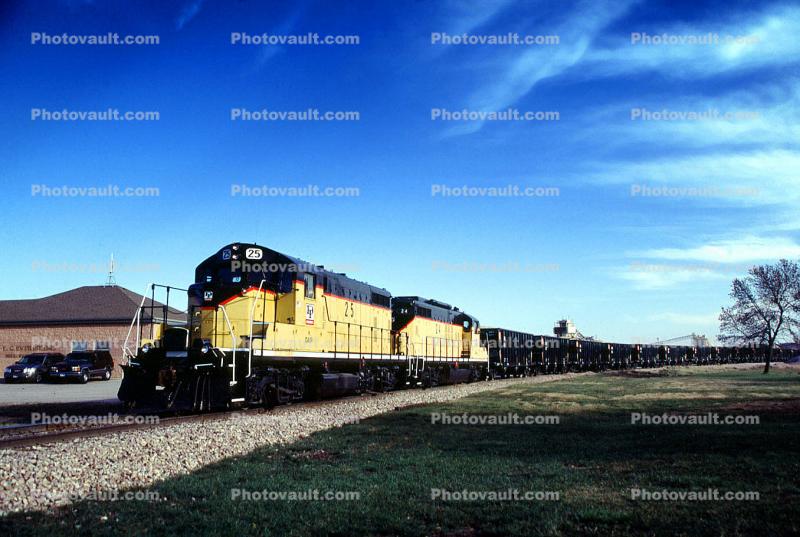 Coal Train, Dair GP9m, Dell Rapids South Dakota