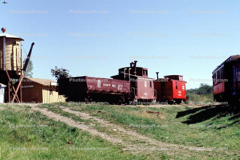 Red Caboose, D&RGW, Rio Grande Line, Durango