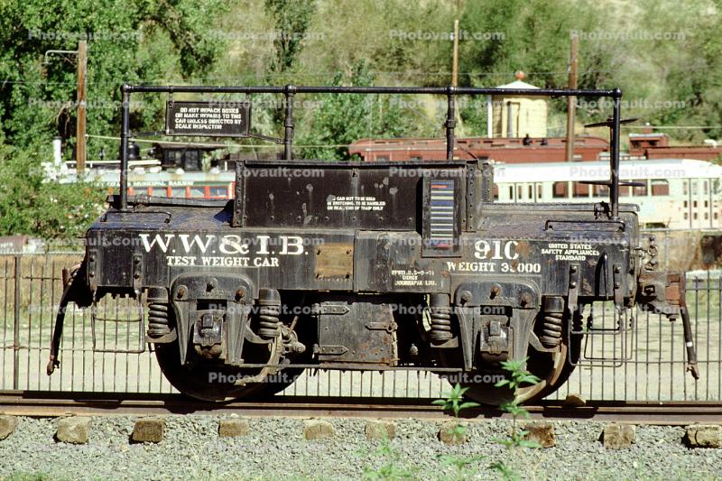 Test Weight Car, WW&I.B., 91C, Durango