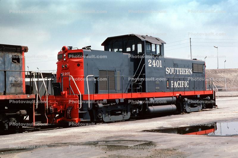 ALCo 2401, Southern-Pacific, Southern Pacific RR Center Cab #2401, 1966, 1960s