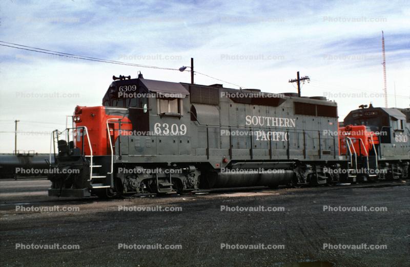GP35R, Southern Pacific 6309, 1979