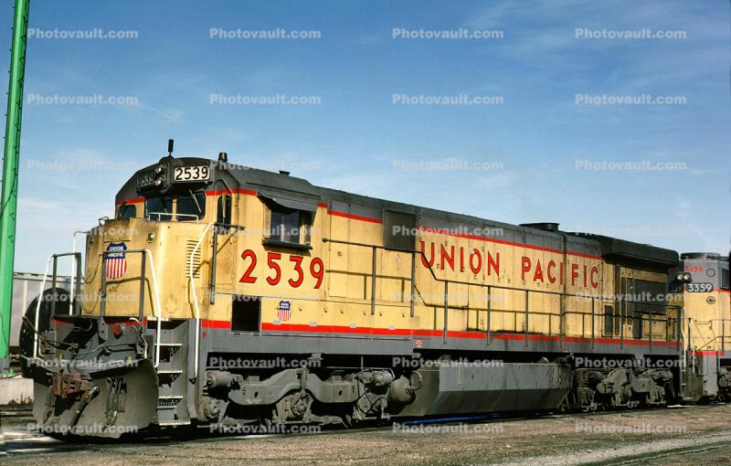 Union Pacific UP 2539, North Platte Nebraska