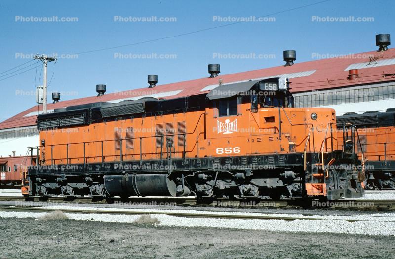 B&LE, BLE 856, Bessemer & Lake Erie Railroad, EMD SD18