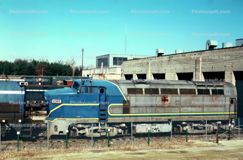 Baldwin RF-16, #1205 Delaware & Hudson Sharknose Locomotive