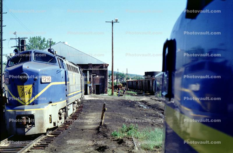 Baldwin RF-16, #1216 Delaware & Hudson Sharknose Locomotive