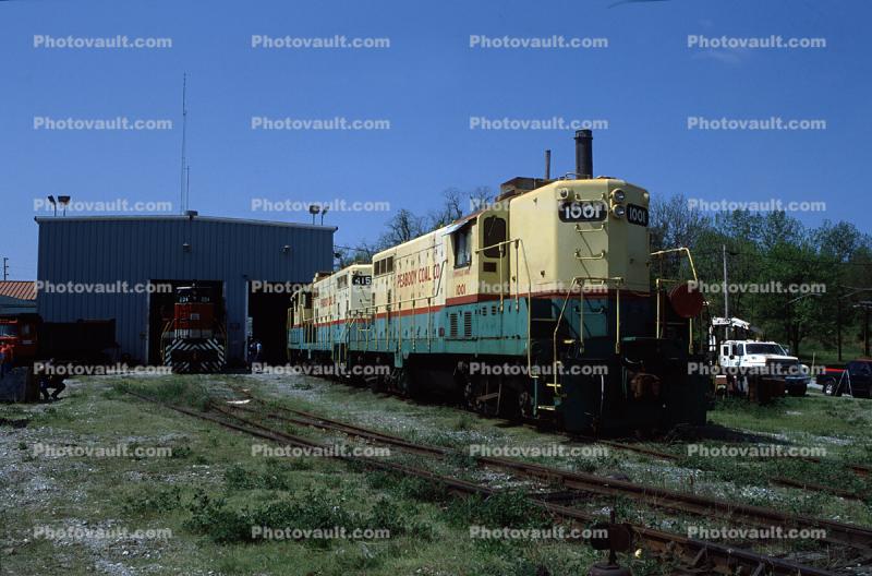 EMD GP7 #1001, Peabody Coal Mining Company Diesel Locomotive, PCCX 1001