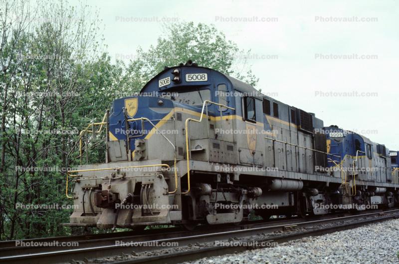 RS-36 5008, Delaware & Hudson Locomotive, Lanesboro Pennsylvania