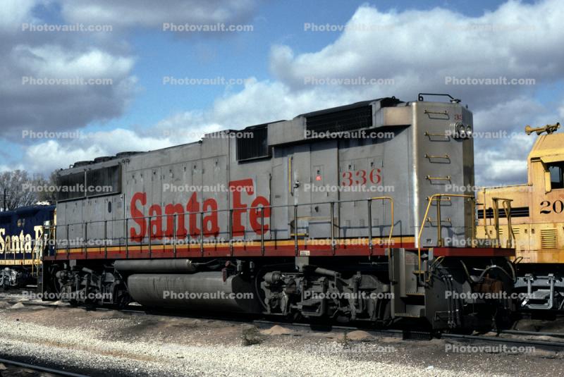 ATSF 336, Santa-Fe ATSF Diesel Locomotive Dummy Unit B