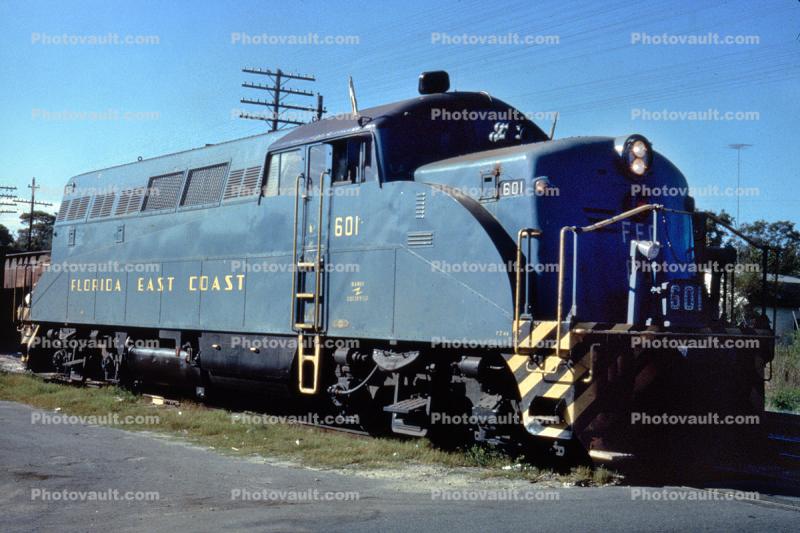 FEC 601, EMD BL2, Florida East Coast Railroad