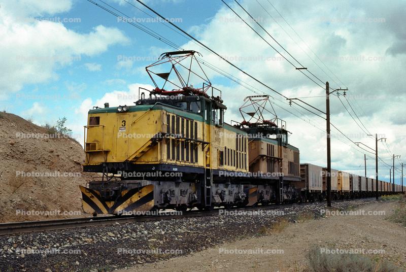 KCC 403, GE 125 Tonner, Kennecott Copper Electric Locomotive, Copperton Utah