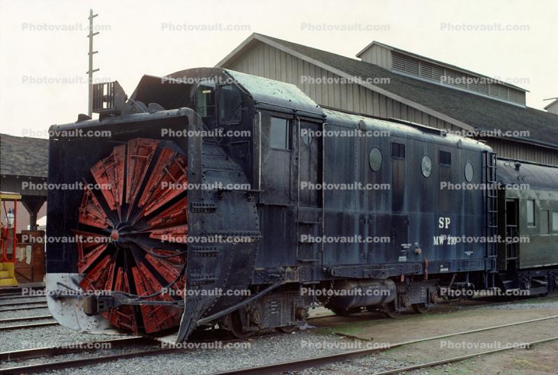 MW 210, Rotary Snow Plow, Southern Pacific