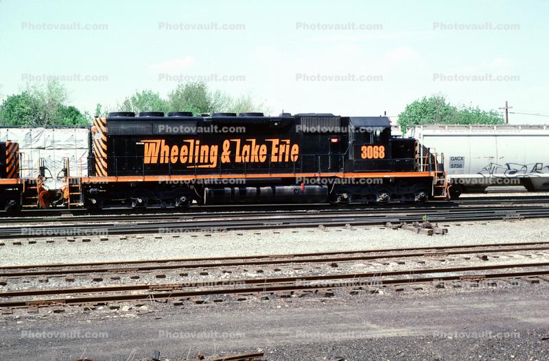 Wheeling & Lake Erie WE 3068, EMD SD40-2