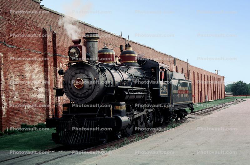 FWWRR 2248 Tarantula, Steam Locomotive, 4-6-0, Ft. Worth & Western, Fort Worth