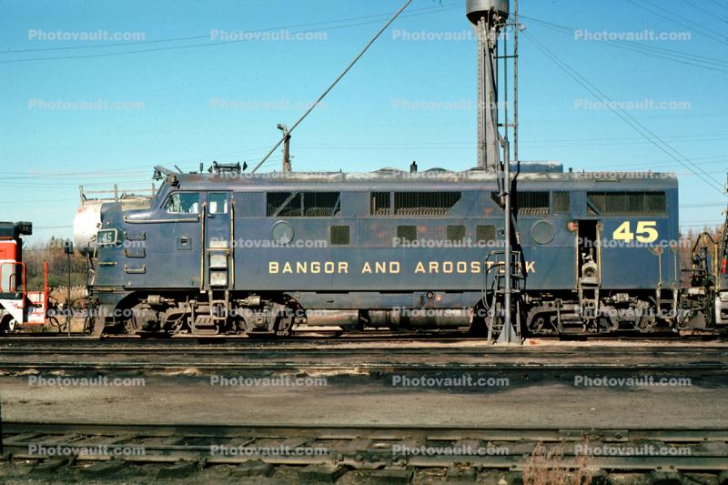 Bangor and Aroostook, BAR 45, EMD F3(A)