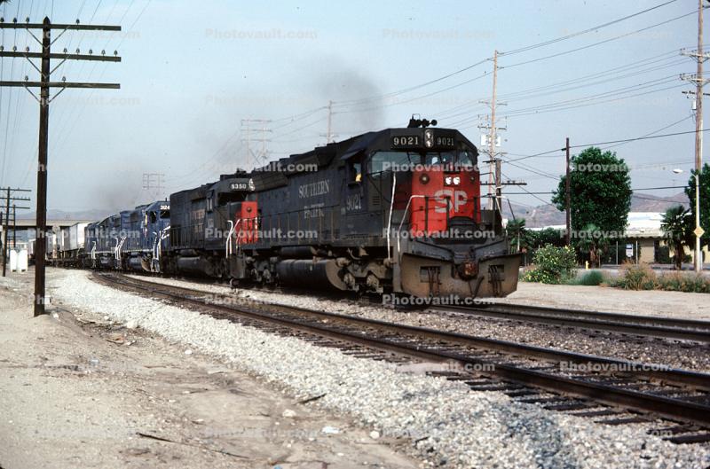 Southern Pacific, SP 9021, EMD SD45, SD45