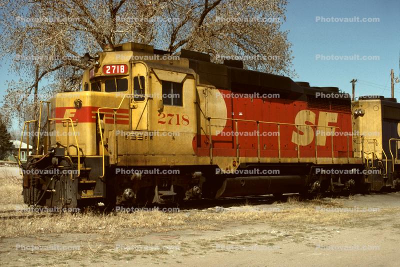 2718, Kodachrome Santa Fe Diesel Engine