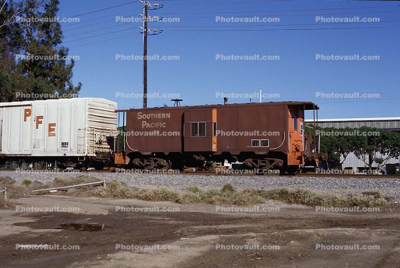 Bay Window Caboose, Southern Pacific, PFE