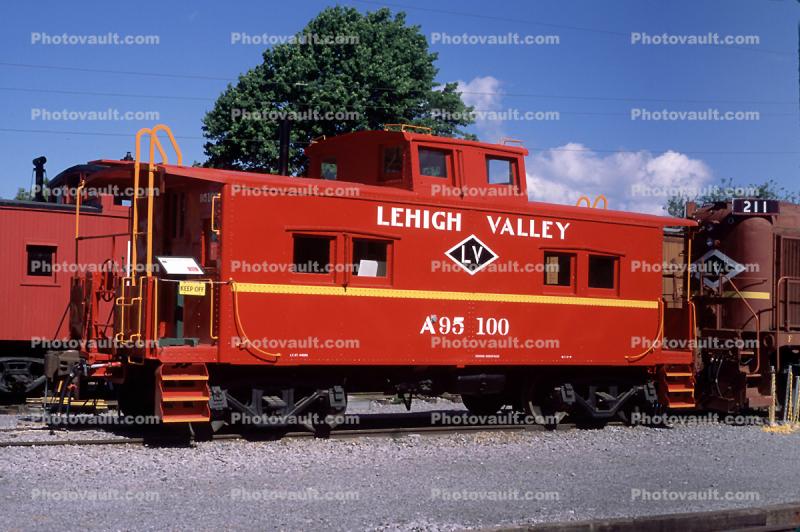 Lehigh Valley, Red Caboose, Rush New York, A95 100