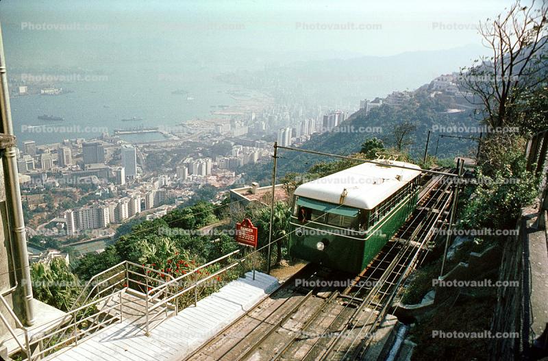 Railcar, Hong Kong, March 1960, 1960s