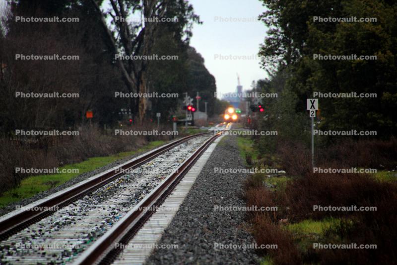 SMART train, railroad tracks