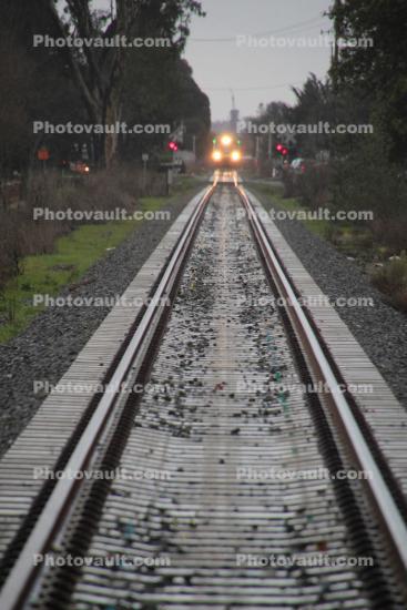 SMART train, railroad tracks