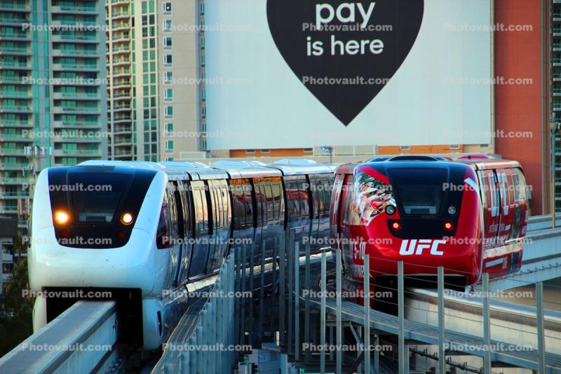 Las Vegas Monorail train