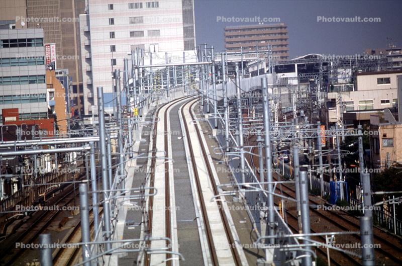 Tracks, curve, Tokyo
