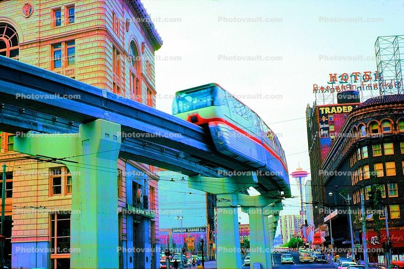 Psychedelic Monorail, Seattle, 1960s