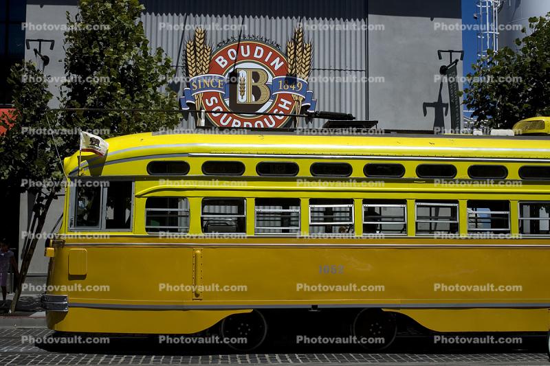 F-Line Trolley, Municipal Railway, Muni, PCC, San Francisco, California