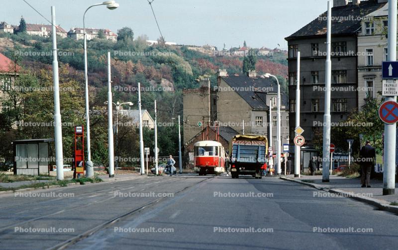 Prague, Electric Trolley