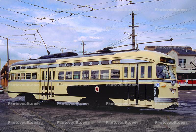 Kansas City-Missouri, Tribute livery, No. 1056, F-Line, PCC, Muni, San Francisco, California