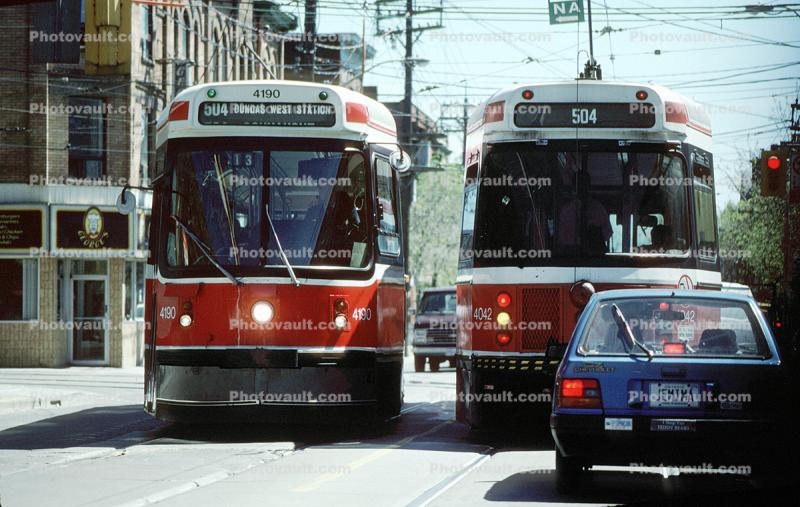 4190, Toronto Trolley, Electric Trolley