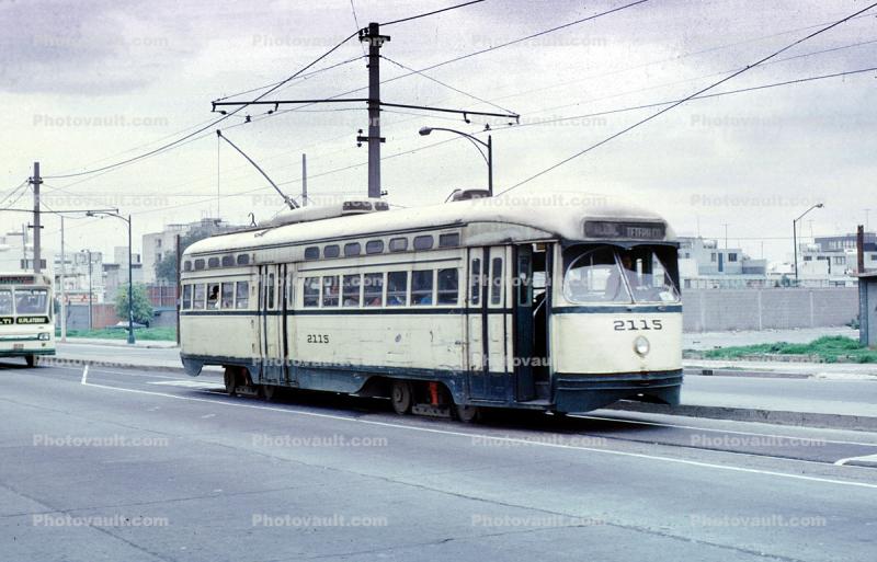 2115 PCC, Trolley, 1950s